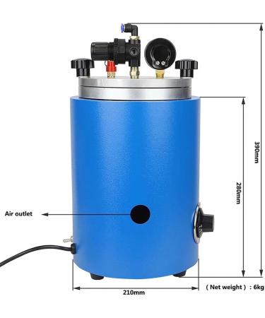 Dpqyjpp Wax Melting Candle Production | 2.5L Stainless Steel Wax Melting Pot | Professional Paraffin & Soy Wax Heater for Home & Beauty Salons - Buy Online on GoSupps.com