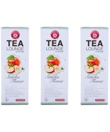 Tealounge Sencha Flower No. 401 Teapot with 3 x 8 capsules