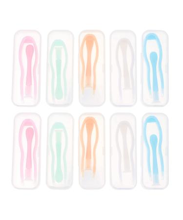 Exceart contact lens container 10 set contact lenses Remove tool with contact lenses Set Setting Automats Designed tweezers and storage case for women men