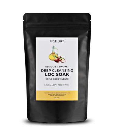 Love Locs Poudre D tox Dreadlocks au Vinaigre de Cidre de Pomme | Bain D tox Locks et Dreads | Nettoyant Clarifiant Cuir Chevelu | Soin Naturel Sans R sidus pour Dreadlocks