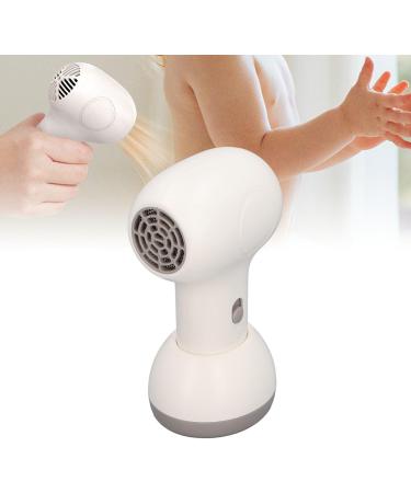 Cordless Baby Hair Dryer 2 Speed Rechargeable Blow Dryer for Infant Toddler with Low Noise Portable Gentle Constant Temperature Suitable for Newborns (Milky White and Brown) - Buy Online on GoSupps.com