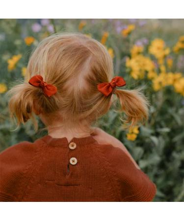 40 Pieces Baby Girls Hair Loops with Elastic Ties | Seamless Soft Ponytail Holders - Cute Hair Accessories for Kids - Buy Online on GoSupps.com