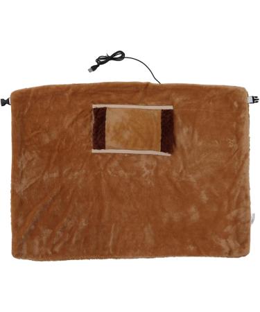 Buy Pssopp Heated Warm Scarf - Fast Heating USB Flannel Electric Blanket for Camping | Cozy Brown - International Shipping Available - Buy Online on GoSupps.com