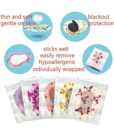 Adhesive Eye Patches for Kids with Lazy Eye - 66 Patches 5 Fun Designs & 2 Incentive Posters | Amblyopia Treatment - Buy Online on GoSupps.com