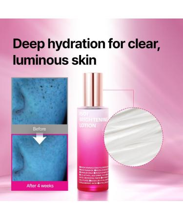 ISOI Rose PDRN Lotion Lightweight Daily Moisturizer with Niacinamide and Hyaluronic Acid for Radiant Korean Skin Care (3.04 fl.oz 90ml) - Buy Online on GoSupps.com