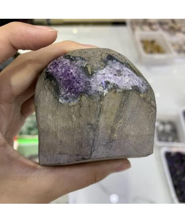 Gems for Decoration Natural Amethyst Quartz Quartz Cluster Specimen Fengshui Aura Crystal - Buy Online on GoSupps.com