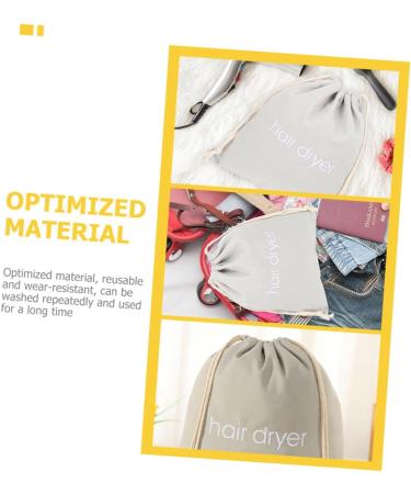 Abaodam 16 Pcs Hair Dryer Storage Bag Travel Blow Dryer Hair Dryer Bag Hair Dryer Dustproof Bags Gym Bag - Buy Online on GoSupps.com