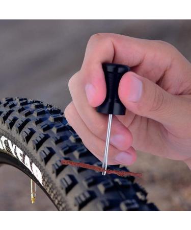 COTOUXKER Tubeless Bike Tire Repair Kit - Fix Flat & Punctures - Incl. Storage Canister, Plugger Tool & 5 Bacon Strips - for Road & Mountain Bikes - Buy Online on GoSupps.com