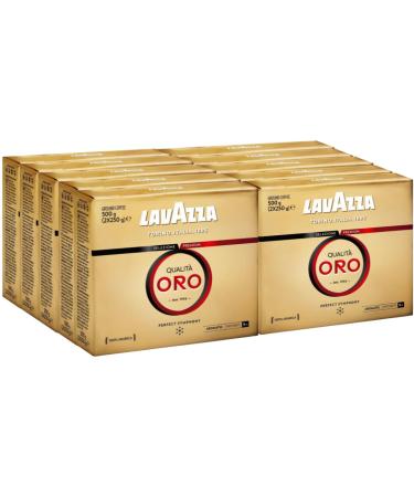 LAVAZZA - Caf Moulu Qualit Oro 5Kg - Caf italien - 100% Arabica - quilibr & Aromatique - Intensit 5-20x250 g
