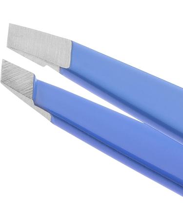 Tweezerman Stainless Steel Slant Tweezer - Lapis Blue Eyebrow Tweezers for Women and Men - Buy Online on GoSupps.com