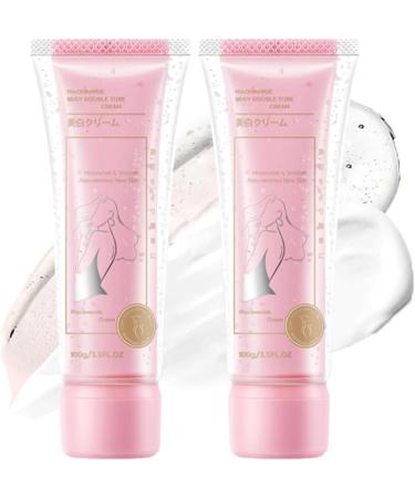 Whitening Body Lotion, Niacinamide Double Tube Whitening Cream, Body Lotion for Dry Skin, Lightening Lotion Suitable for All Skin Types