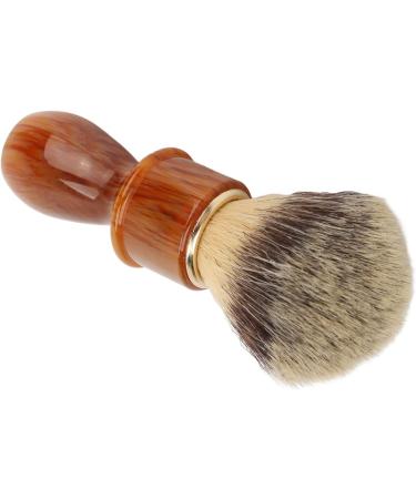Beard Shaving Brush - Ergonomic Portable Men's Shaving Brush for Travel & Home Facial Care - Buy Online on GoSupps.com