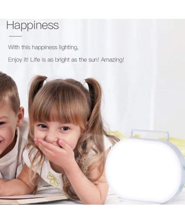ONOTEC Light Therapy Lamp UV-Free 10000 Lux LED Bright White Therapy Light Touch Control with 4 Adjustable Brightness Levels for Home/Office/Travelling - Buy Online on GoSupps.com
