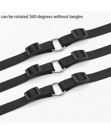 Double Dog Lead No Tangle Adjustable Double Pet Trainer Lead Dog Distributor Lead Perfect Leads for Walking 2 Dogs Black - Buy Online on GoSupps.com