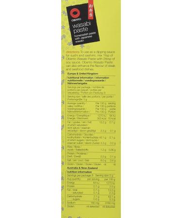 Obento Wasabi Paste Horseradish Paste With Japanese Wasabi 43g In Tube (Pack of 12) by CNMART - Buy Online on GoSupps.com
