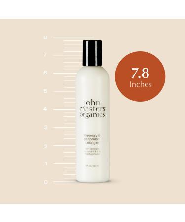John Masters Organics Rosemary & Peppermint Detangler Conditioner 236ml - Natural Hair Care International Shipping Available - Buy Online on GoSupps.com