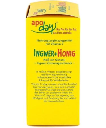 Buy Apoday Ginger+Honey Powder - Ginger-Lemon Flavor (10x10g) | Premium Quality Herbal Supplement for Wellness - Buy Online on GoSupps.com