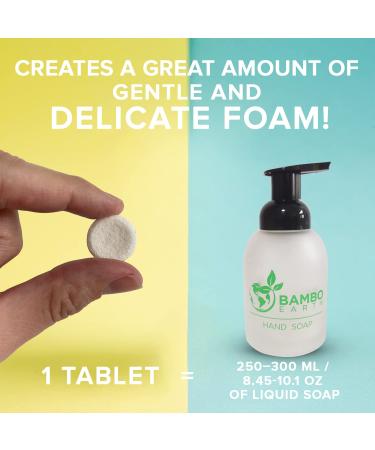 Natural Foaming Hand Soap Tablets - Pack of 18 Variety | Antibacterial & Moisturizing Eco-Friendly Refills | 9 Oz Liquid Wash Foam Handsoap Tabs - Buy Online on GoSupps.com