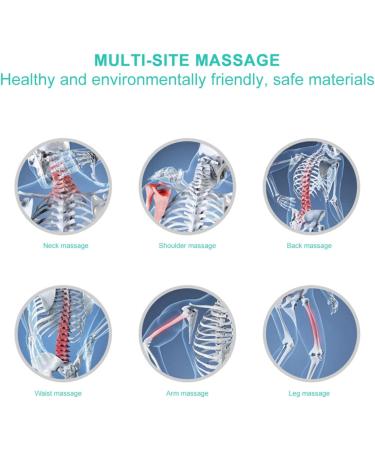 Muscle Scooter Massage Tab | Multifunctional Magnetic Massager for Back Relief Cellulite & Sore Muscles - Buy Online on GoSupps.com