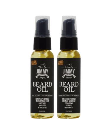 Uncle Jimmy Beard Oil 2oz"Pack of 2"