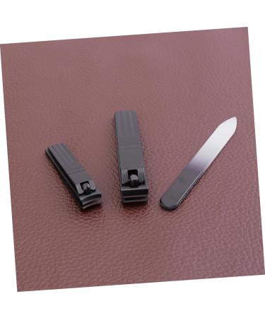 FRCOLOR Art fingernail Clippers Nail Manicure Tool Nail File Tool Nail Clippers Manicure Nail Art Tool Manicure Clipper toenail Clippers Toe Nail Pusher Stainless Clippers 10.3*7CM Black - Buy Online on GoSupps.com
