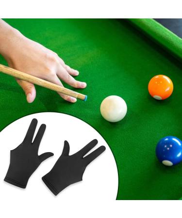 Buy BekeCidi 3-Finger Billiard Gloves | Snooker Gloves for Men & Women | Left & Right Hand | Black & Blue | Perfect for Billiard Training - Buy Online on GoSupps.com
