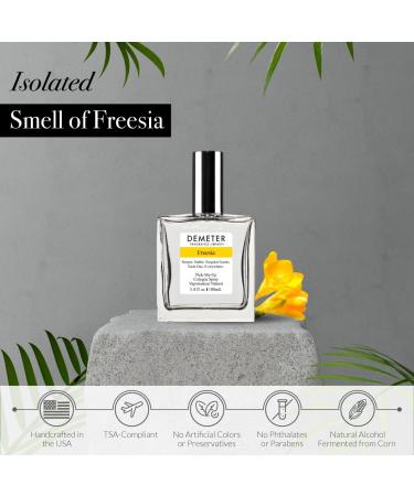 DEMETER Fragrance Library 3.4 oz Cologne Spray - Freesia Freesia 3.4 Fl Oz (Pack of 1) - Buy Online on GoSupps.com
