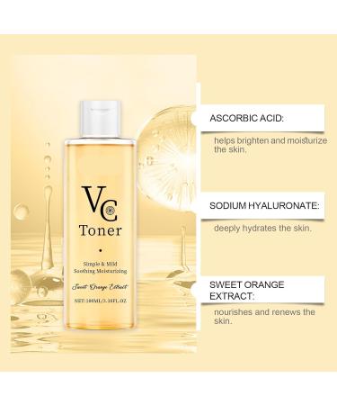 Moisturizing Toner - Deep Hydration Fast-Absorbing Oil-Free Long-Lasting Soothes Skin For Radiance(1PCS) - Buy Online on GoSupps.com