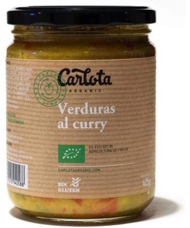 Carlota Organic Curry Vegetables 425gr - Buy Online on GoSupps.com