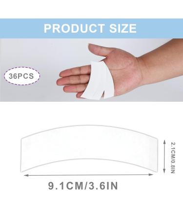 36pcs Wig Tapes for Lace Wigs Invisible Waterproof Double Side Tape for Wigs Lace Front Wig Tape Toupee Tape Strips Wig Lace Tape for Fixing Wigs (White) - Buy Online on GoSupps.com
