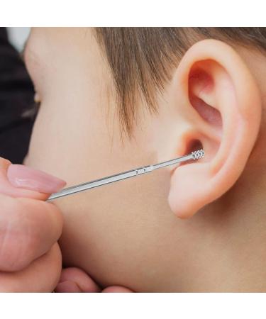 Stainless Steel Ear Wax Removal Tool Set - Ear Camera, Spoon, and Pick for Men and Women - Ear Cleansing and Wax Removal Kit - Buy Online on GoSupps.com