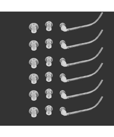 Hiibaby 30 pcs Ear Plug with 10 Tubes Resound BTE Hearing Enhancer Fitting Eartips Domes (Size S M L) - Buy Online on GoSupps.com