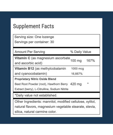 Buy Advanced Bionutritionals Circ02 | Nitric Oxide Supplement for Immune Support | Vegan Non-GMO Gluten & Dairy Free (30 Lozenges - Buy Online on GoSupps.com