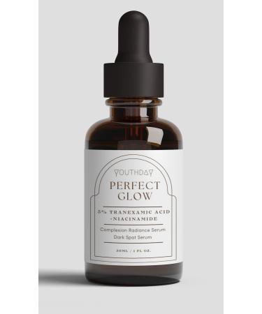 BlueQueen Niacinamide + Tranexamic Acid Serum | Hydrating Glow Booster for All Skin Types - 1 fl oz - Buy Online on GoSupps.com