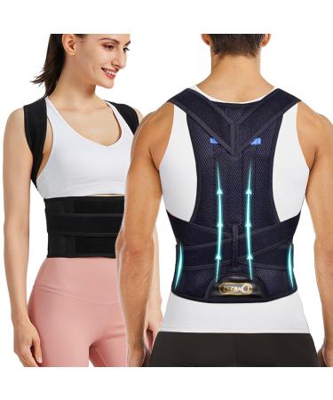 ZSZBACE Posture Corrector for Women and Men Adjustable Back Straightener Posture Corrector Upper Lower Back Brace Back Support Belt for Back Neck Shoulder Pain XL
