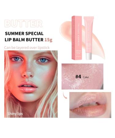 5Pcs Summer Special Lip Butter Balm Set-Shea Butter & Avocado Oil Formula Long-lasting Hydrating Non-Sticky Lip Gloss Soften Dry and Lip Care (5 PCS) 5Color - Buy Online on GoSupps.com