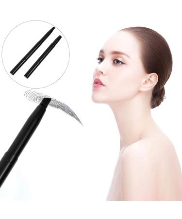 Beaupretty 2pcs Retractable Eyebrow Brush Set - Professional Angled Makeup Tool for Perfect Brows | International Shipping Available - Buy Online on GoSupps.com