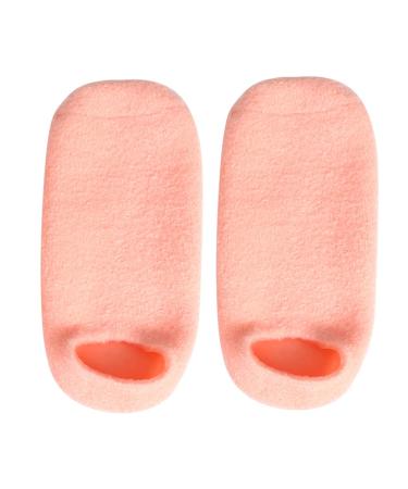 minkissy 1 Pair Heel Sleeve Women Cracked Heels Guard Spa Socks Dead Skin Socks Spa Feet Sleeves Heel Repair Lotion Socks Skin Softening Socks Socks for Women Foot Miss Ankle Socks
