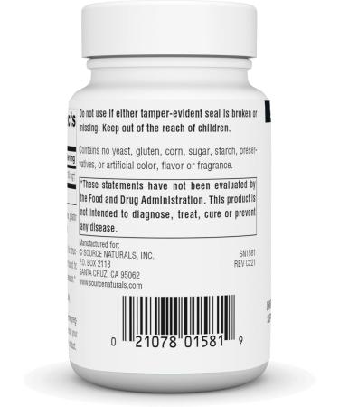 Source Naturals DMAE - Enhance Mental Concentration - 50 Capsules - International Shipping Available - Buy Online on GoSupps.com