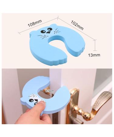 Baby Foam Door Stopper - 6Pcs Clamping Protection for Child Safety | Finger Clamping Protection for Kids | Multi-Color Options - Buy Online on GoSupps.com