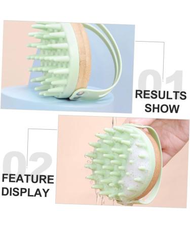 Tovinanna 2-in-1 Shampoo & Scalp Massage Brush - Peeling & Scrubbing Tool for Ultimate Shower Experience - Buy Online on GoSupps.com