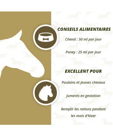 Excellent Liver Oil 5 Liter - To Support Strength Growth and Development as well as Coat Maintenance - Suitable for Horses - Buy Online on GoSupps.com