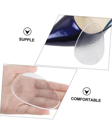Shock-Absorbing Anti-Slip Mat Shoe Inserts - 3 Pairs Heel Cushion Pads for Women s High Heels | Non-Skid Adhesive Insoles - Buy Online on GoSupps.com