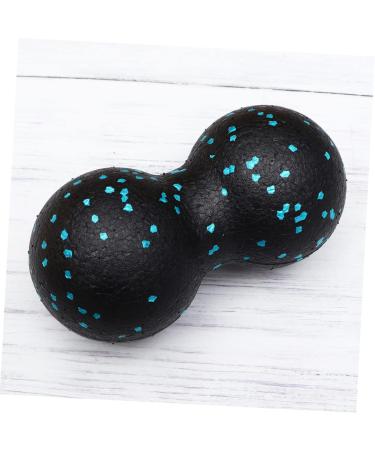 Marmerdo Massage Ball - 16.5x8.5x2cm Blue Peanut Gymnastics & Lacrosse Device for Foot Neck and Muscle Massage | Ideal Fitness & Yoga Tool - Buy Online on GoSupps.com