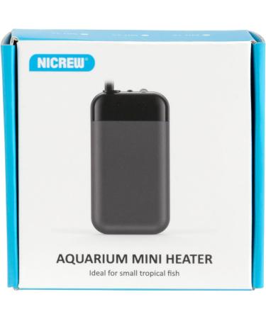 NICREW 35W Aquarium Heater - 25 Constant Thermostat Control for Nano Aquariums - Reliable Heating Rod - Buy Online on GoSupps.com