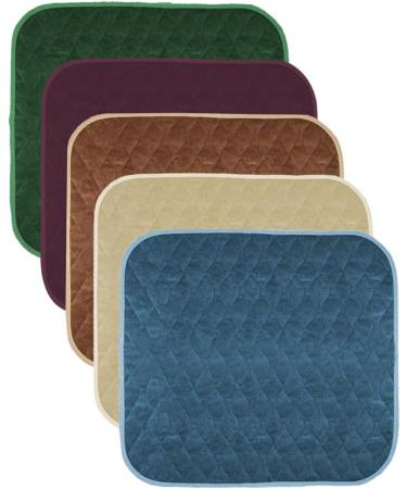 Americare Washable Waterproof Seat Protector Pad 21 x 22 - Reusable Furniture Cover for Elderly, Kids, Pets - Ultra Absorbent Pee Pad (Brown) - Buy Online on GoSupps.com