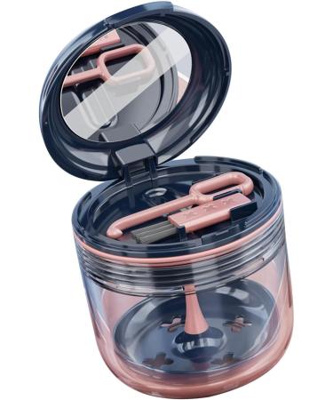 KUFOO Aligner Etui | Dustproof Prosthesis Case PP | Excellent Sealing & Protection | Jewelry Blue with Brush - Perfect for Outdoor Use - Buy Online on GoSupps.com