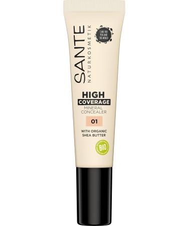 Sante Naturkosmetik Logocos SANTE Naturkosmetik High Coverage Mineral Concealer with Organic Shea Butter 01 Neutral Ivory 12 ml