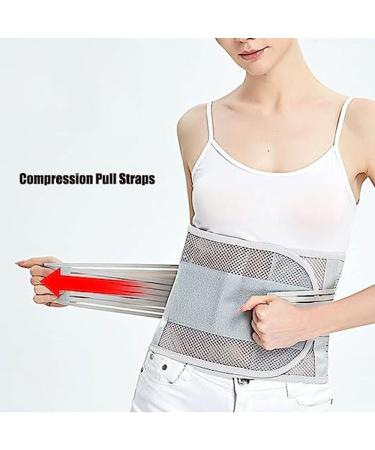Adjustable Lumbar Support Belt for Men & Women - Breathable Lower Back Pain Relief for Herniated Disc & Sciatica - Size L - Buy Online on GoSupps.com