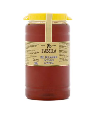 L'Abella Mel - Miel de Lavande 100% Naturel | Miel d'abeille pur - Récolté à la main sur la Costa Blanca, Espagne - Sans gluten- 2000G
